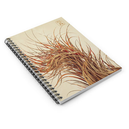 "Wild Grass"  Spiral Bound Notebook - Ruled Line.