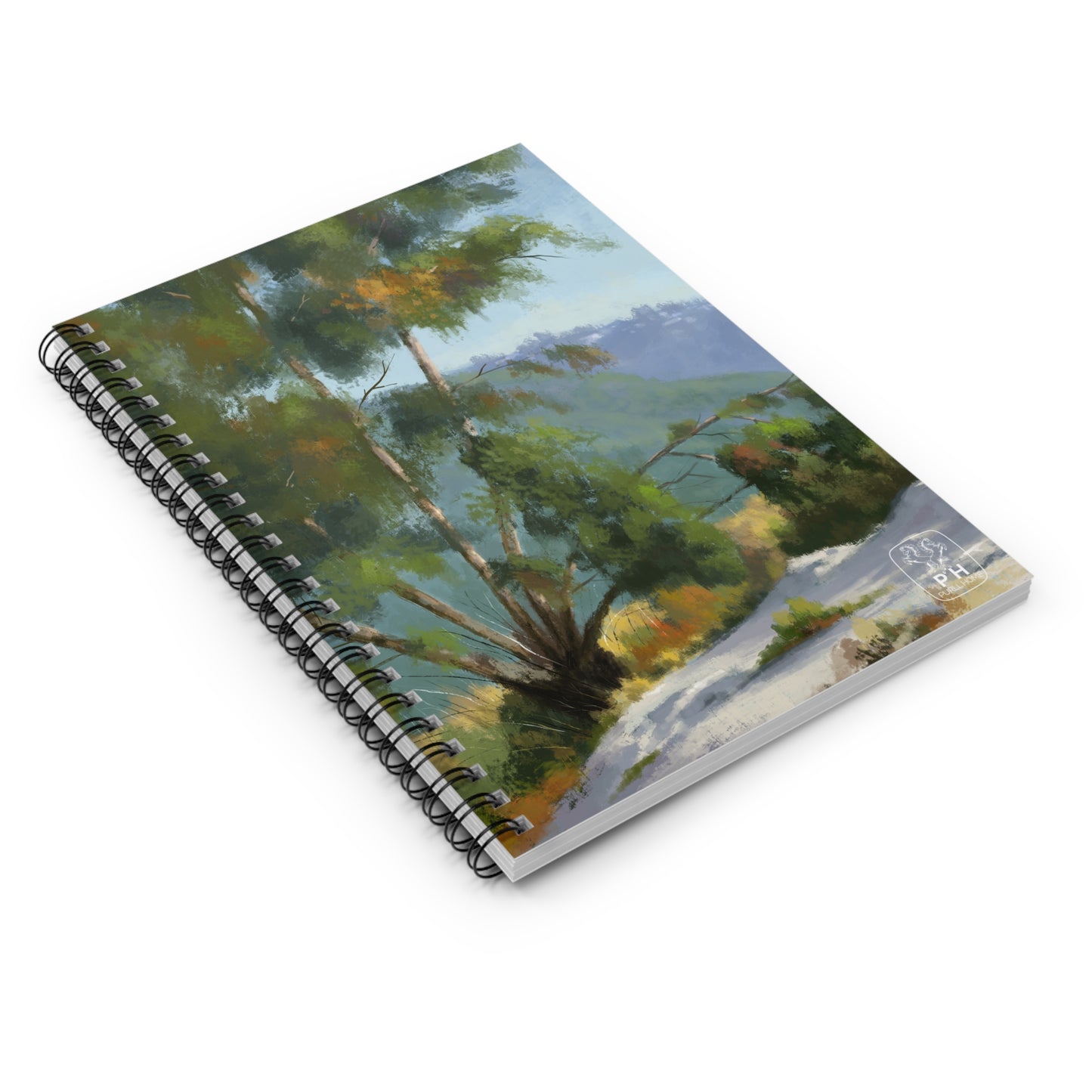 "South Laguna Light" Spiral Notebook - Ruled Line