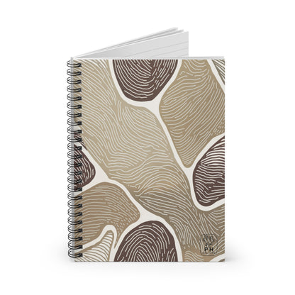 "Oasis"  Spiral Bound Notebook - Ruled Line.