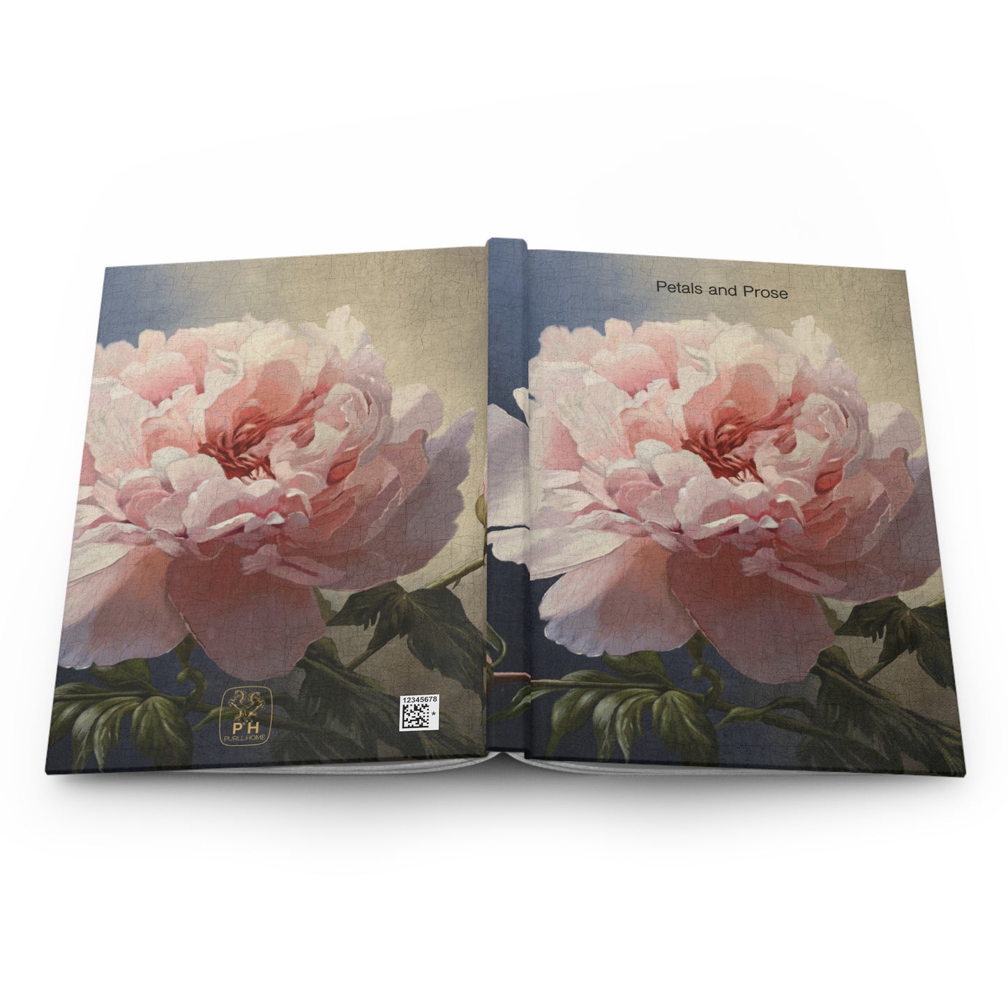 "Delicate" Hardcover Matte Journal - Petals and Prose