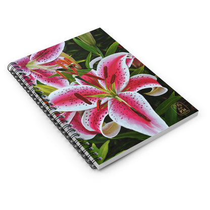 "Tiger Lillys" Spiral Notebook - Ruled Line