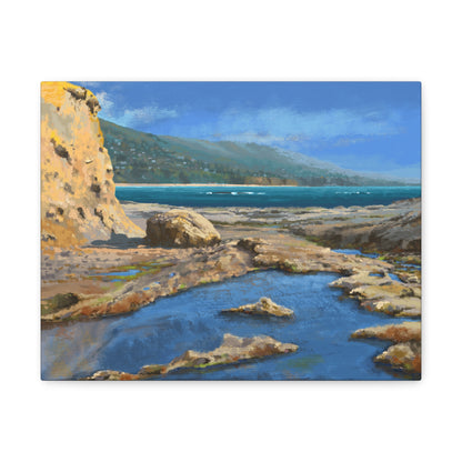 "Tide Pools" 1.25" Canvas Gallery Wrap