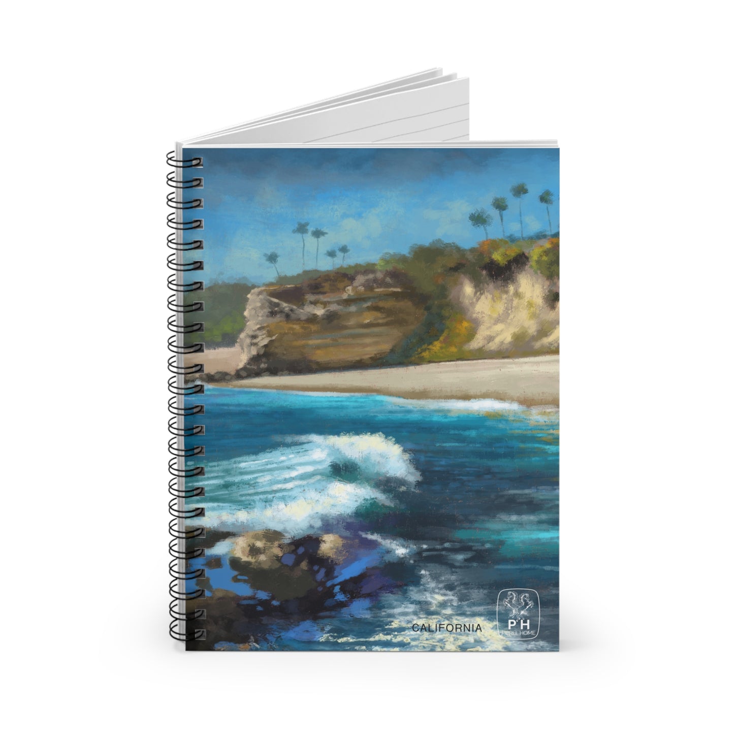 "Quiet Cove" Spiral Notebook