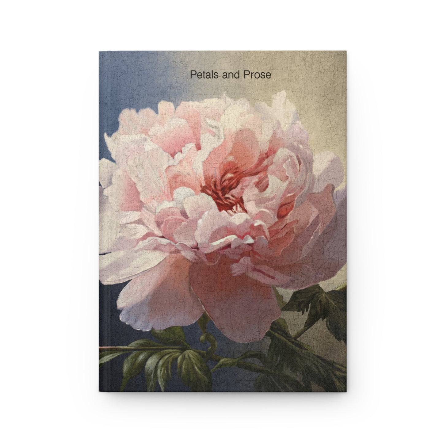 "Delicate" Hardcover Matte Journal - Petals and Prose