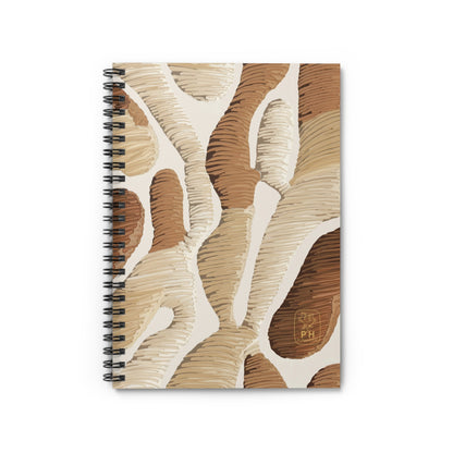 "Dunes"  Spiral Bound Notebook - Ruled Line.