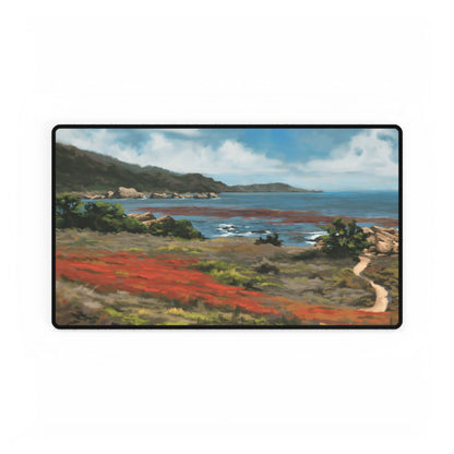 "Coastal Garden" Desk Mat 23.6" x 13.8"