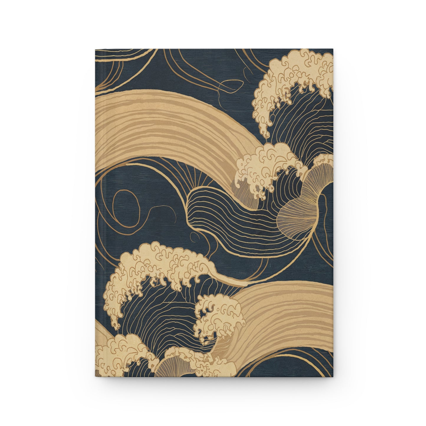 "Offshore Winds" Hardcover Matte Journal - Gold