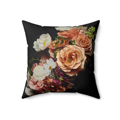 "Wedding Bouquet" 18x18 Spun Polyester Throw Pillow