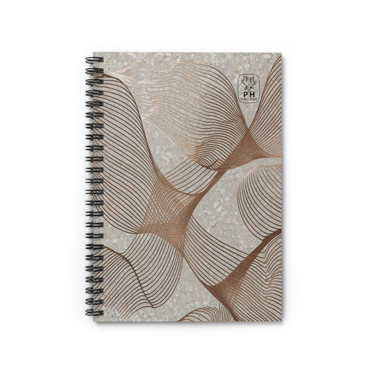 "Tumbleweed"  Spiral Bound Notebook - Ruled Line.