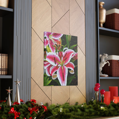 "Tiger Lillys" 1.25" Canvas Gallery Wrap