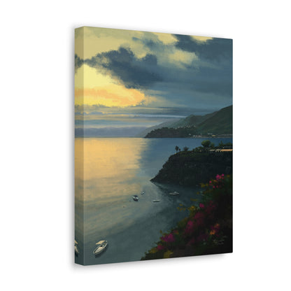 Cinque Terre Canvas Print, Gallery Wrapped Giclee, Ready to Hang, Wall Art