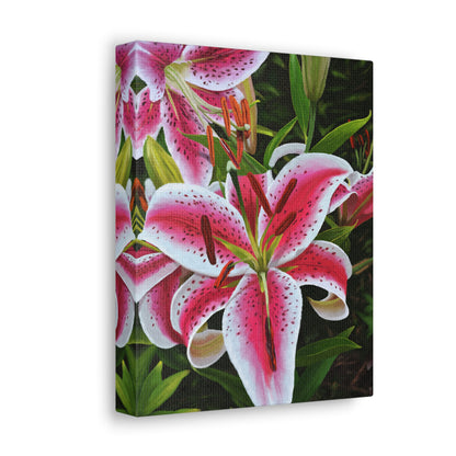 "Tiger Lillys" 1.25" Canvas Gallery Wrap