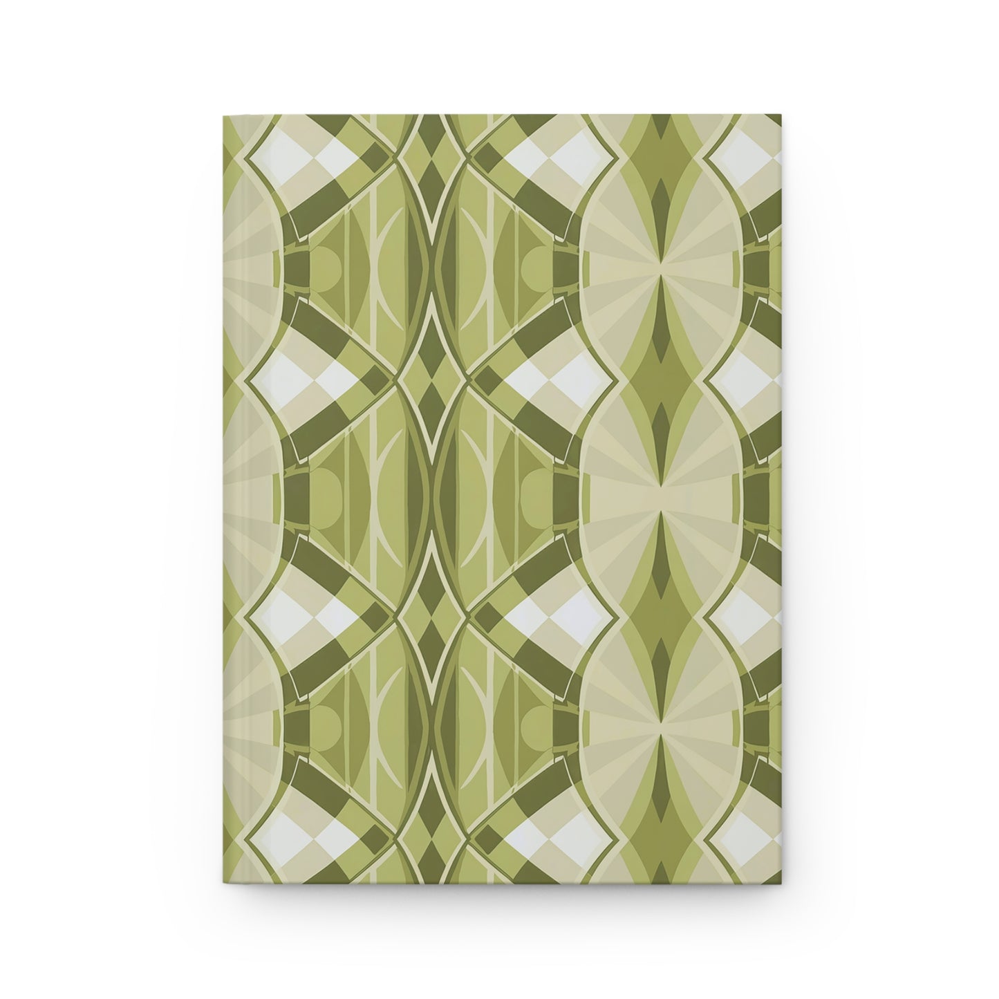 "Kaleidoscope" Hardcover Matte Journal - Sage