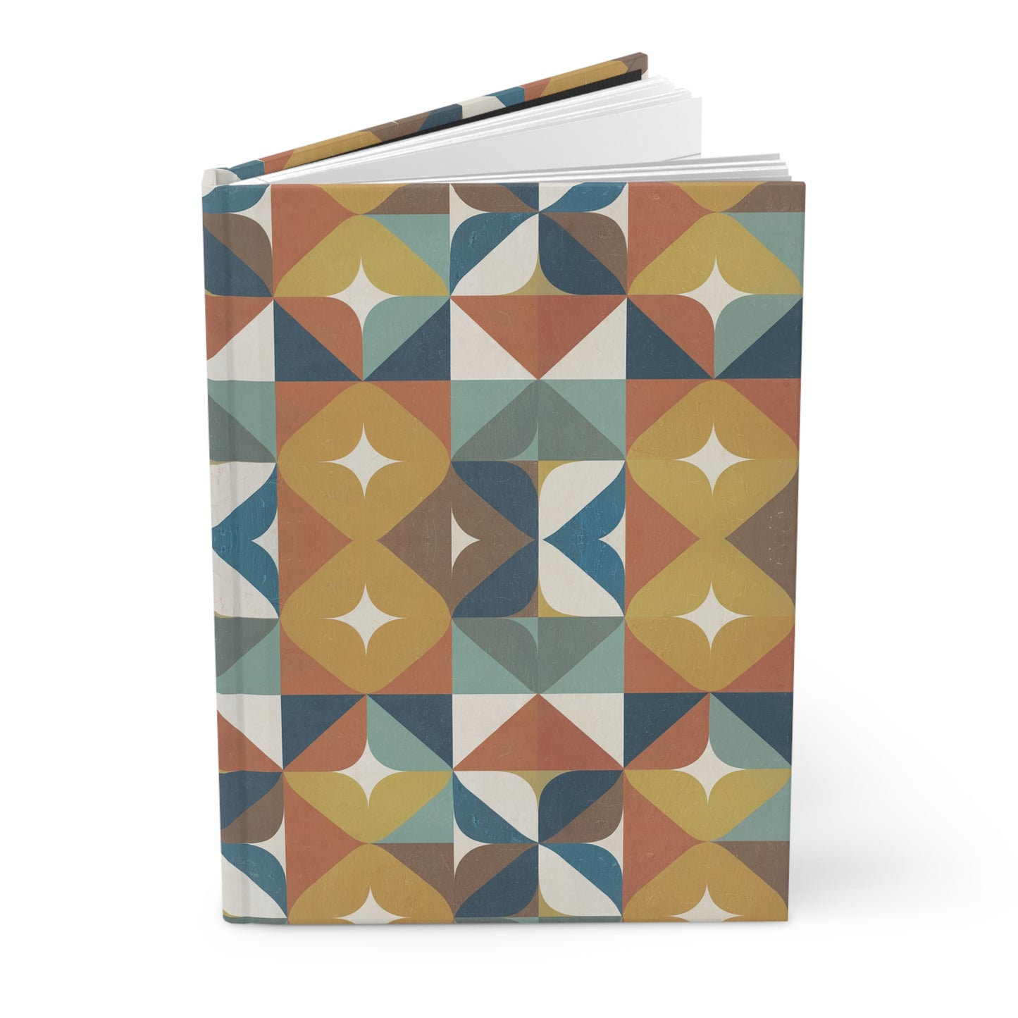 "Mid Geo" Hardcover Matte Journal