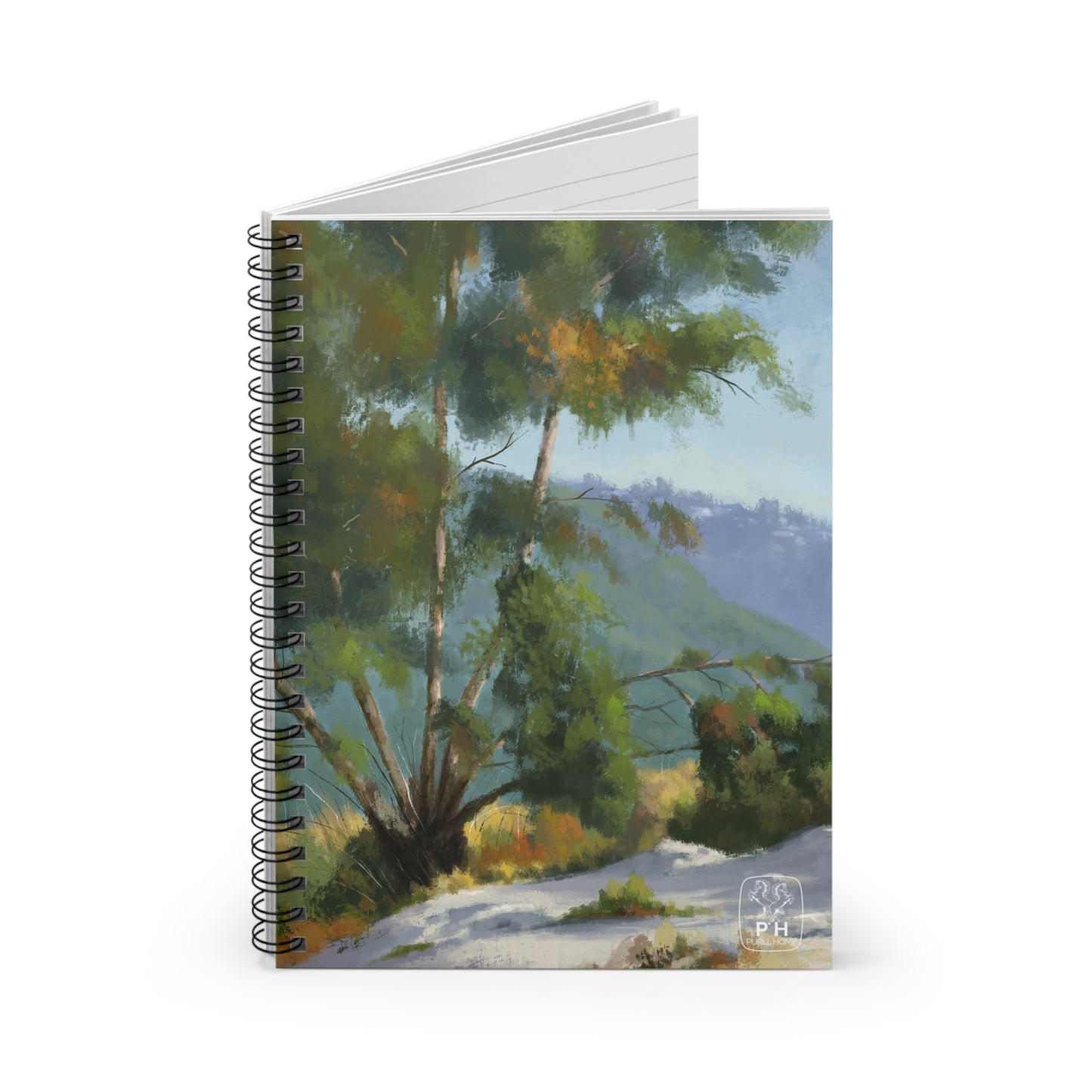 "South Laguna Light" Spiral Notebook - Ruled Line