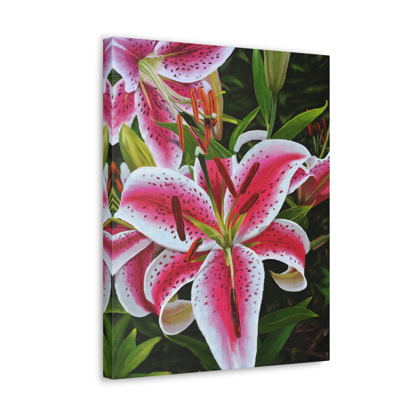 "Tiger Lillys" 1.25" Canvas Gallery Wrap