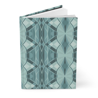 "Kaleidoscope" Hardcover Matte Journal - Marine