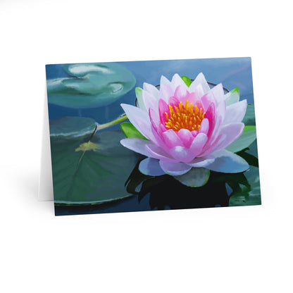 "Lotus Flower" Greeting Cards (5 Pack)