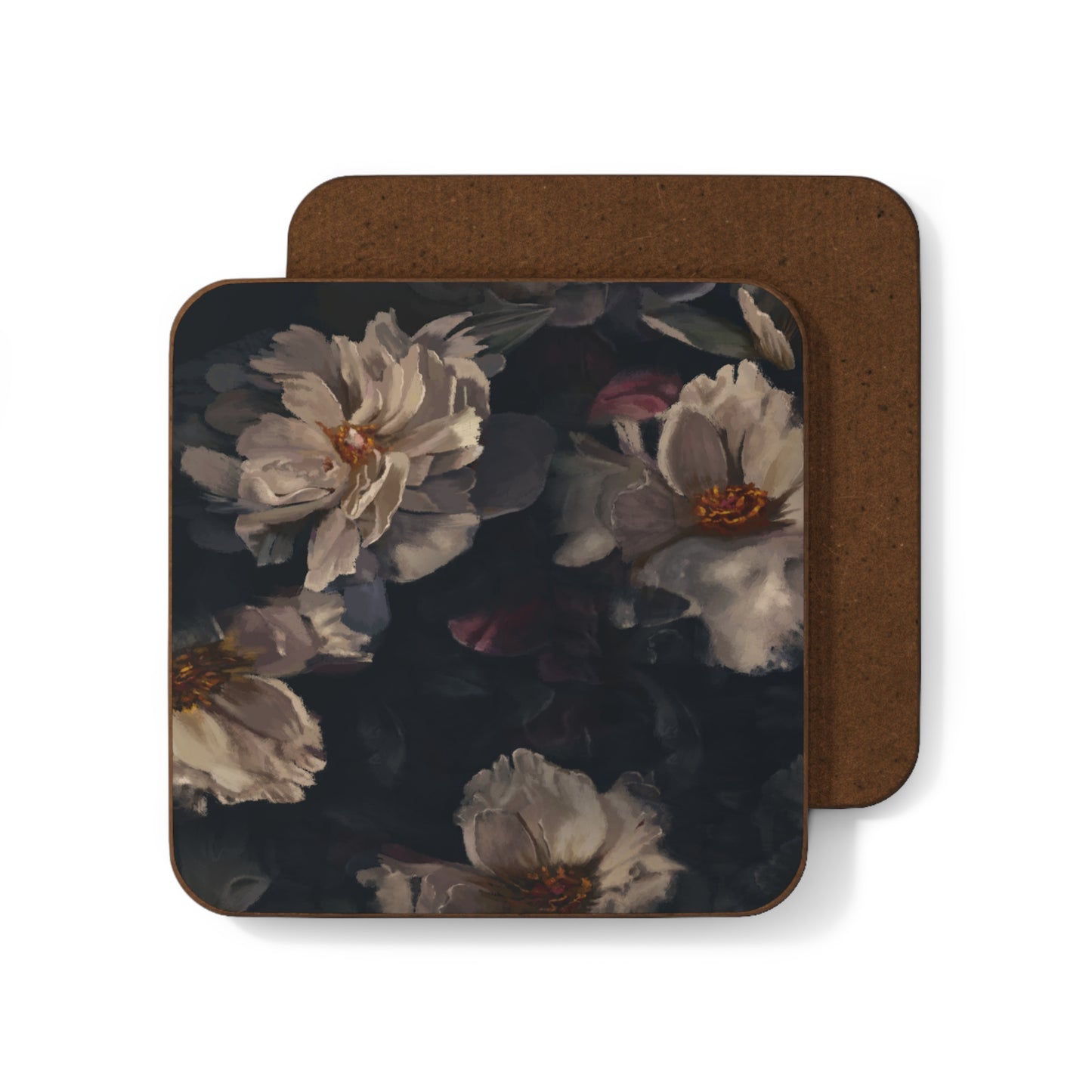 "Moody Blues" 3.5x3.5 Hardboard Back Coaster