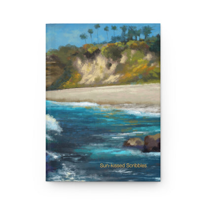 "Quiet Cove" Hardcover Matte Journal - Sun-Kissed Scribbles