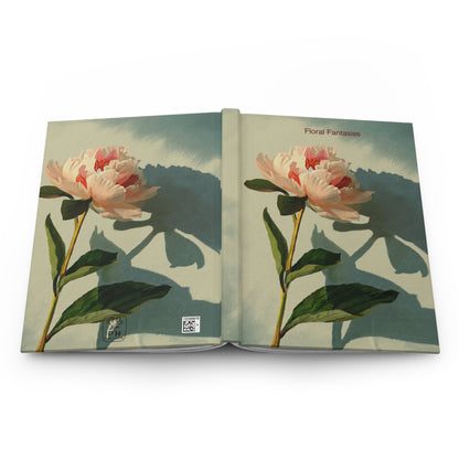 "Warm Light" Hardcover Matte Journal - Floral Fantasies