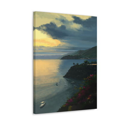 Cinque Terre Canvas Print, Gallery Wrapped Giclee, Ready to Hang, Wall Art