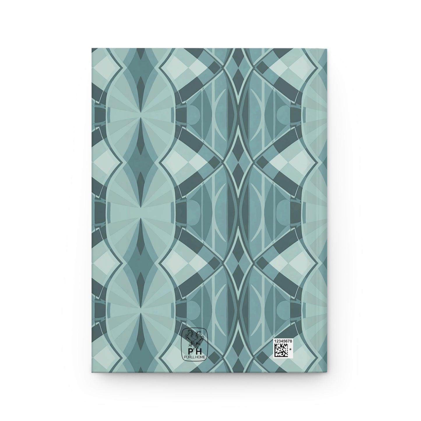 "Kaleidoscope" Hardcover Matte Journal - Marine