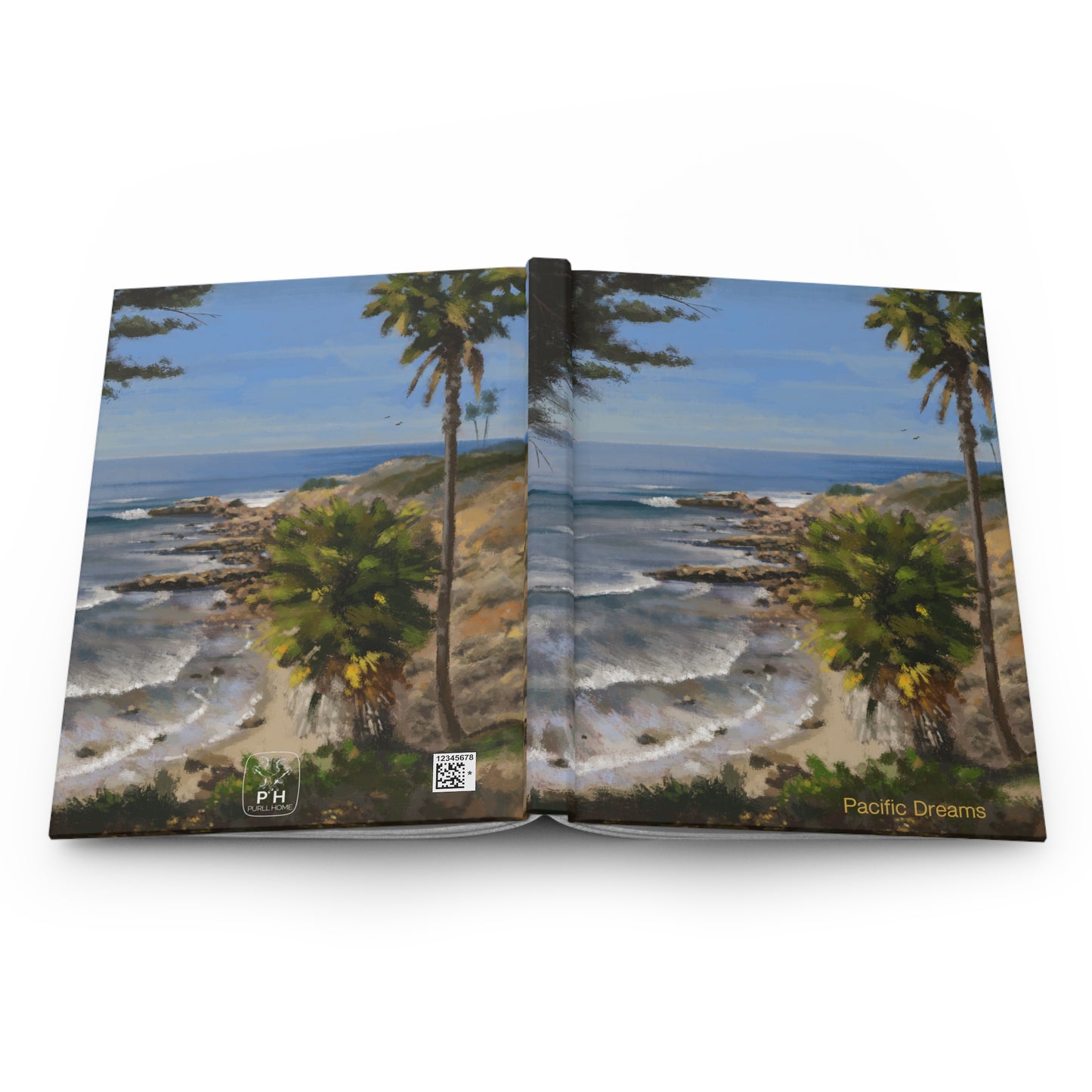 Heisler Park Hardcover Matte Journal - Pacific Dreams