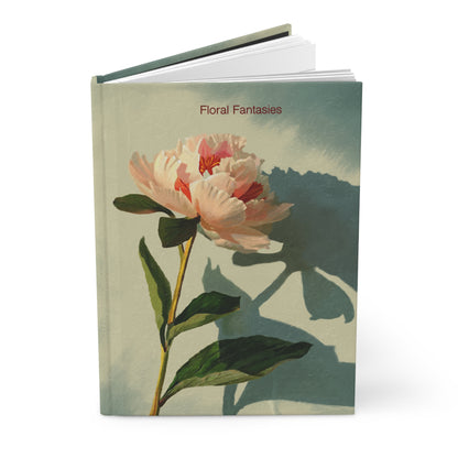 "Warm Light" Hardcover Matte Journal - Floral Fantasies