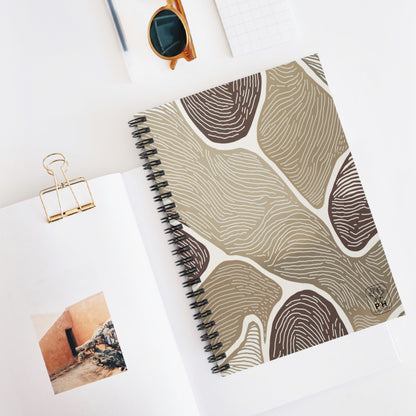 "Oasis"  Spiral Bound Notebook - Ruled Line.