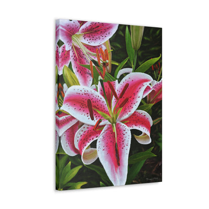 "Tiger Lillys" 1.25" Canvas Gallery Wrap