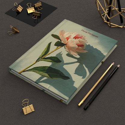 "Warm Light" Hardcover Matte Journal - Floral Fantasies