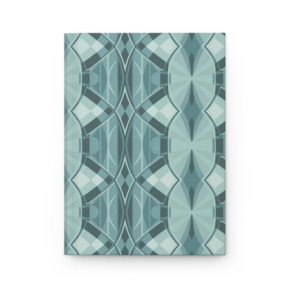 "Kaleidoscope" Hardcover Matte Journal - Marine