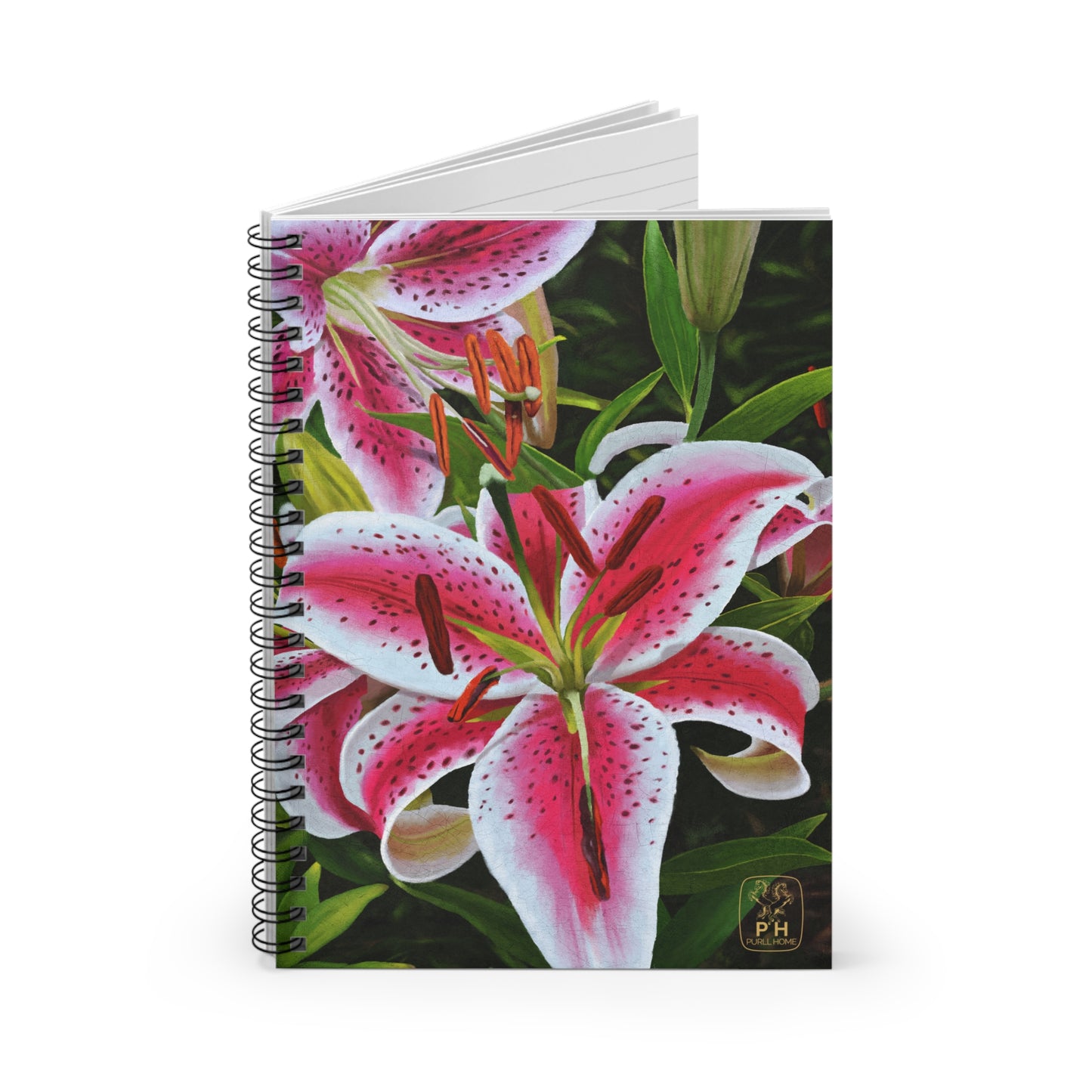 "Tiger Lillys" Spiral Notebook - Ruled Line