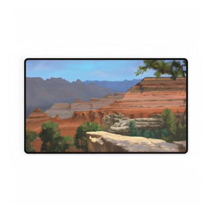 "Grand Canyon Lookout" Desk Mat 23.6" x 13.8"