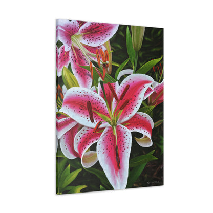 "Tiger Lillys" 1.25" Canvas Gallery Wrap