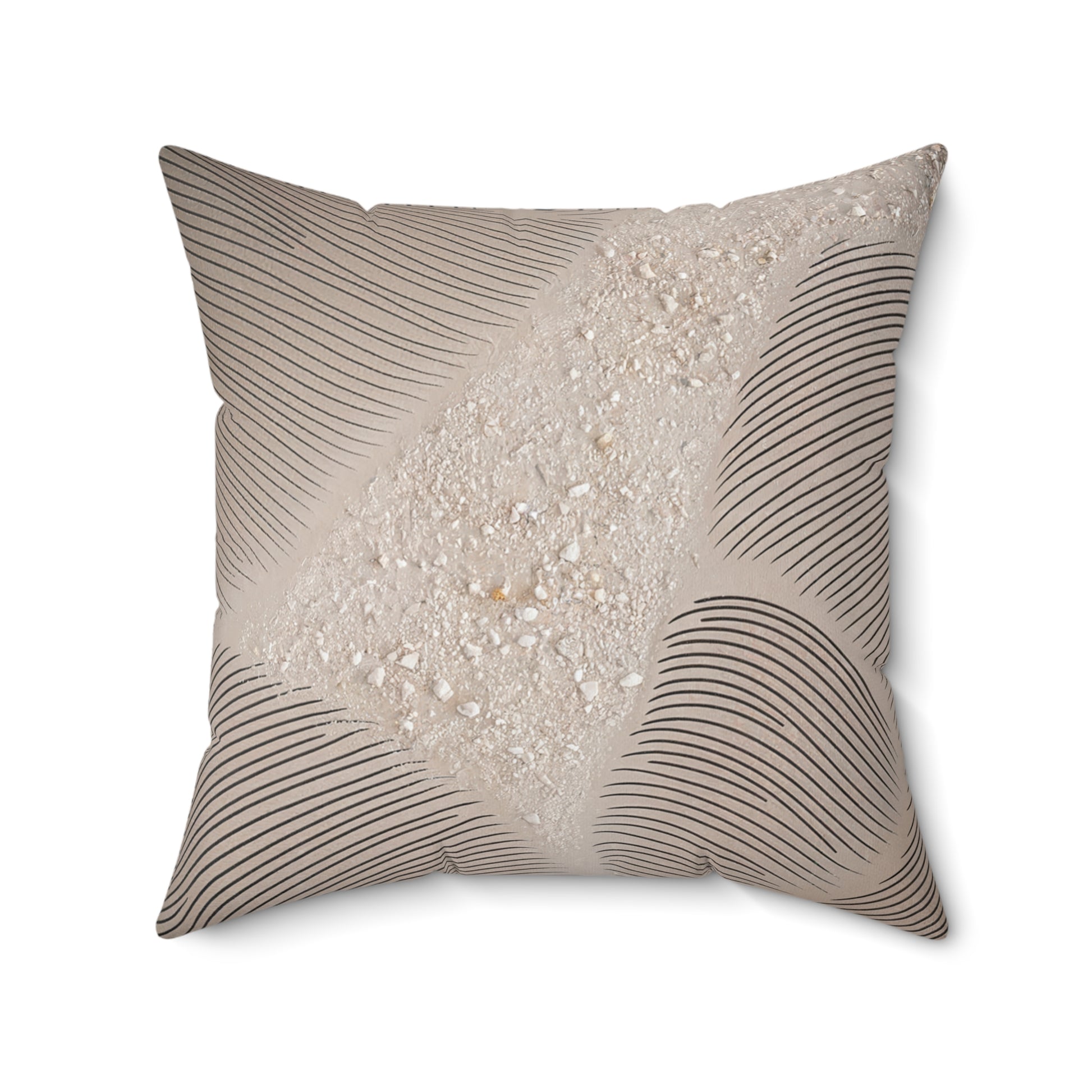 Square 20x20 Faux Suede Throw Pillow