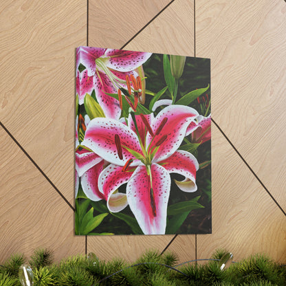 "Tiger Lillys" 1.25" Canvas Gallery Wrap