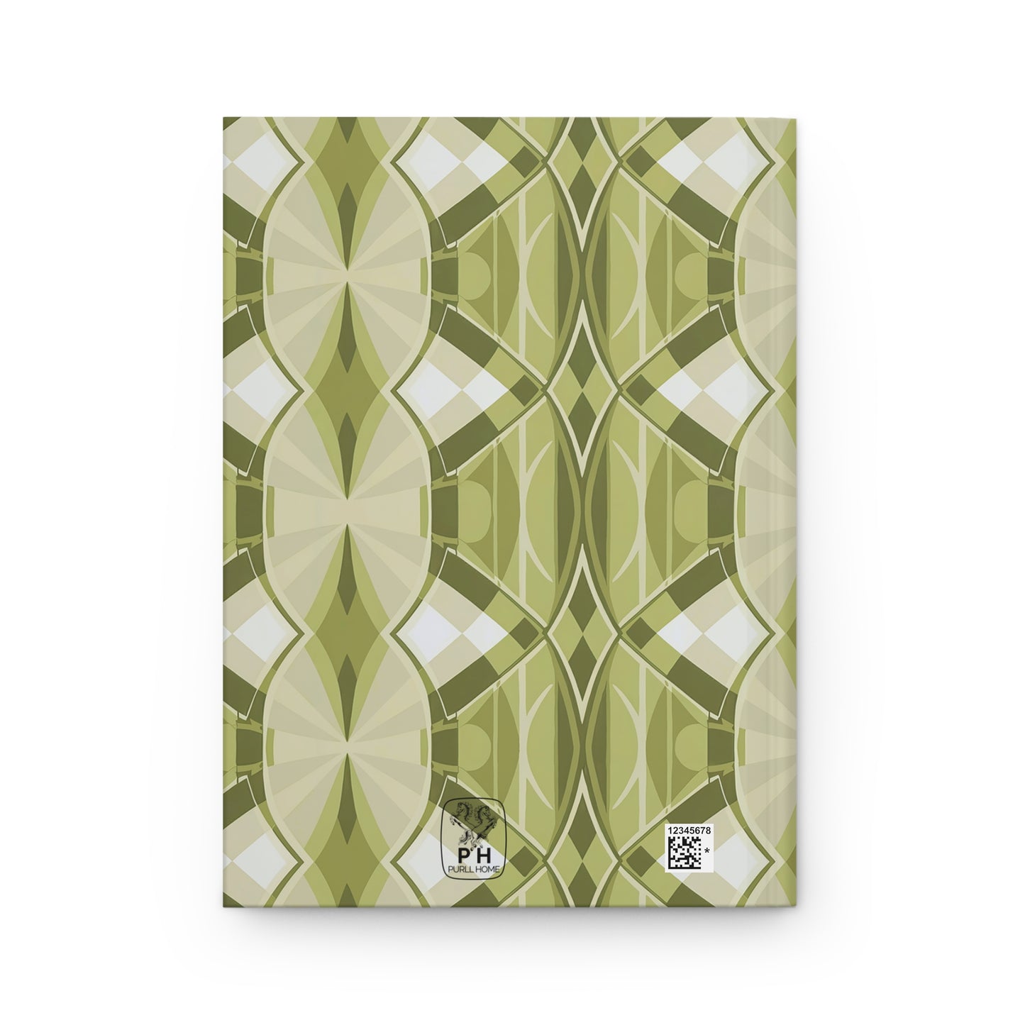 "Kaleidoscope" Hardcover Matte Journal - Sage