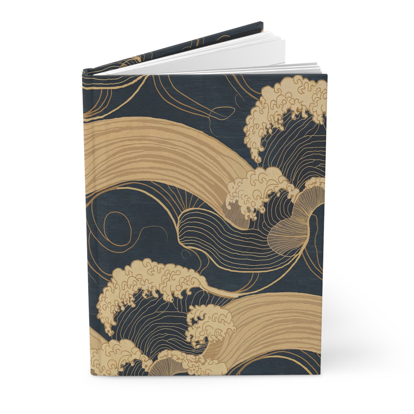 "Offshore Winds" Hardcover Matte Journal - Gold