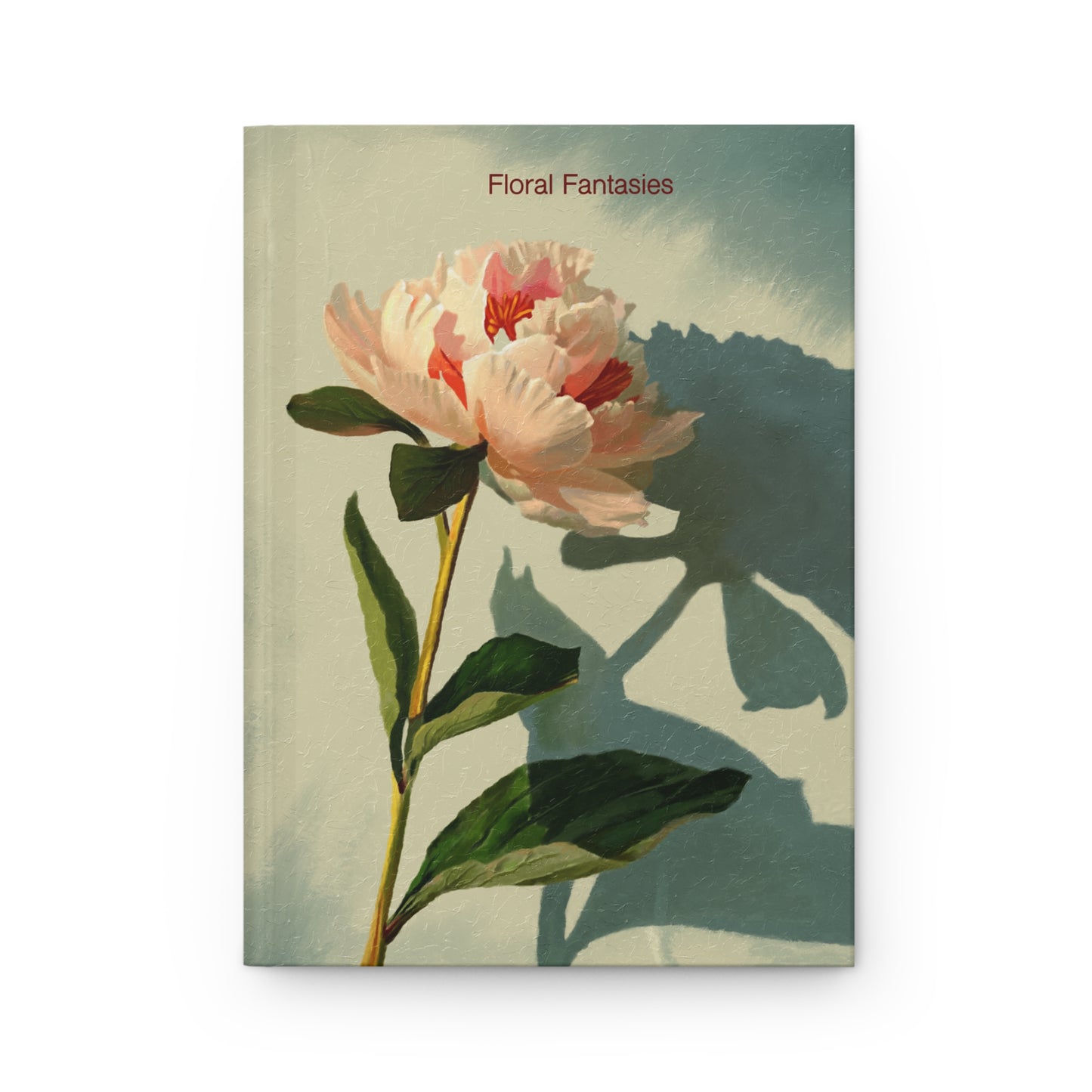 "Warm Light" Hardcover Matte Journal - Floral Fantasies