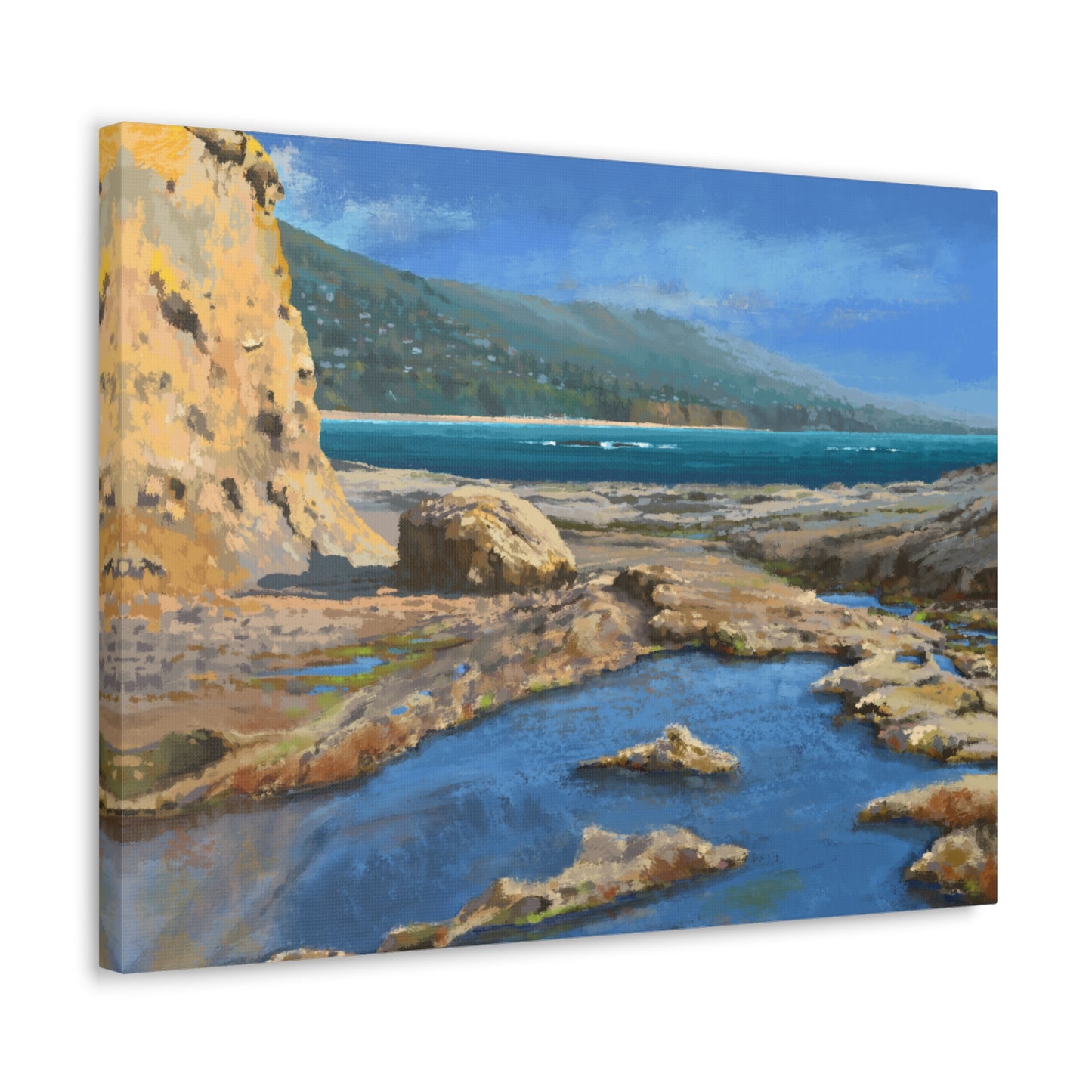 "Tide Pools" 1.25" Canvas Gallery Wrap