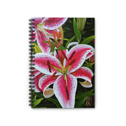 "Tiger Lillys" Spiral Notebook - Ruled Line