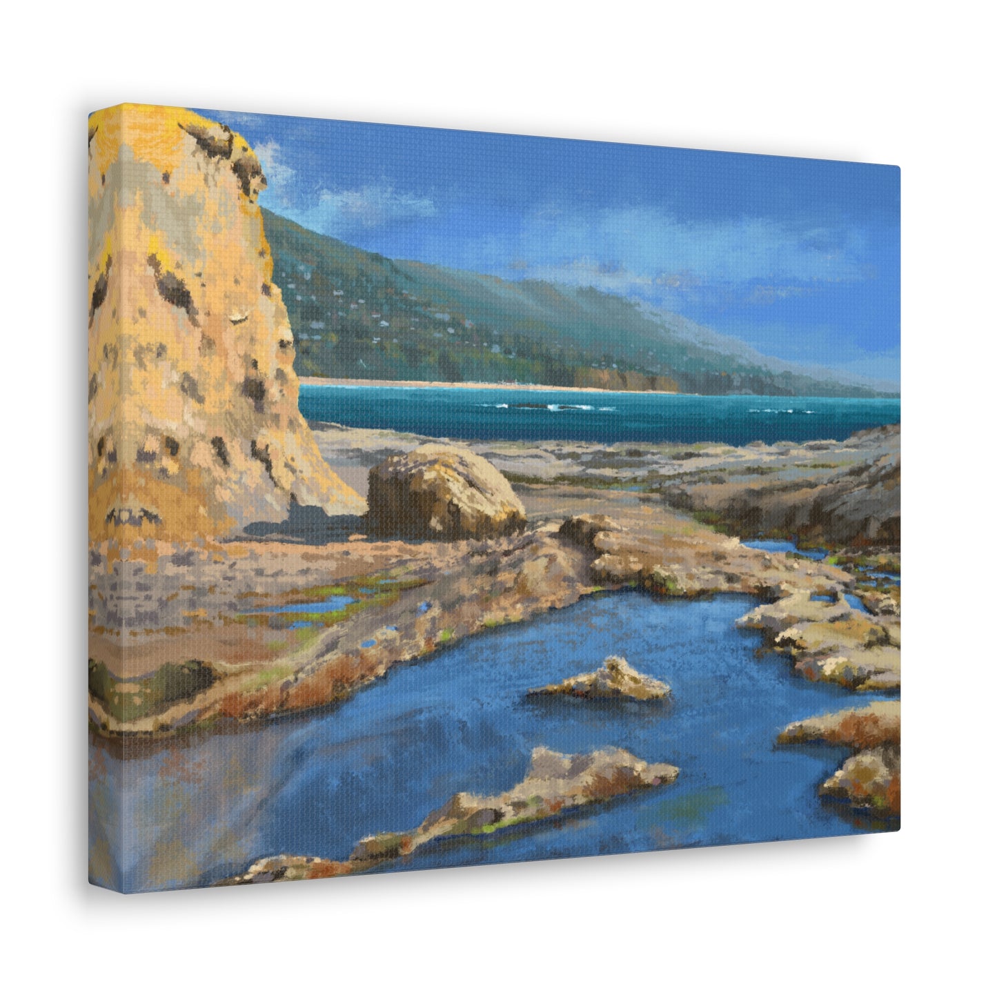 "Tide Pools" 1.25" Canvas Gallery Wrap