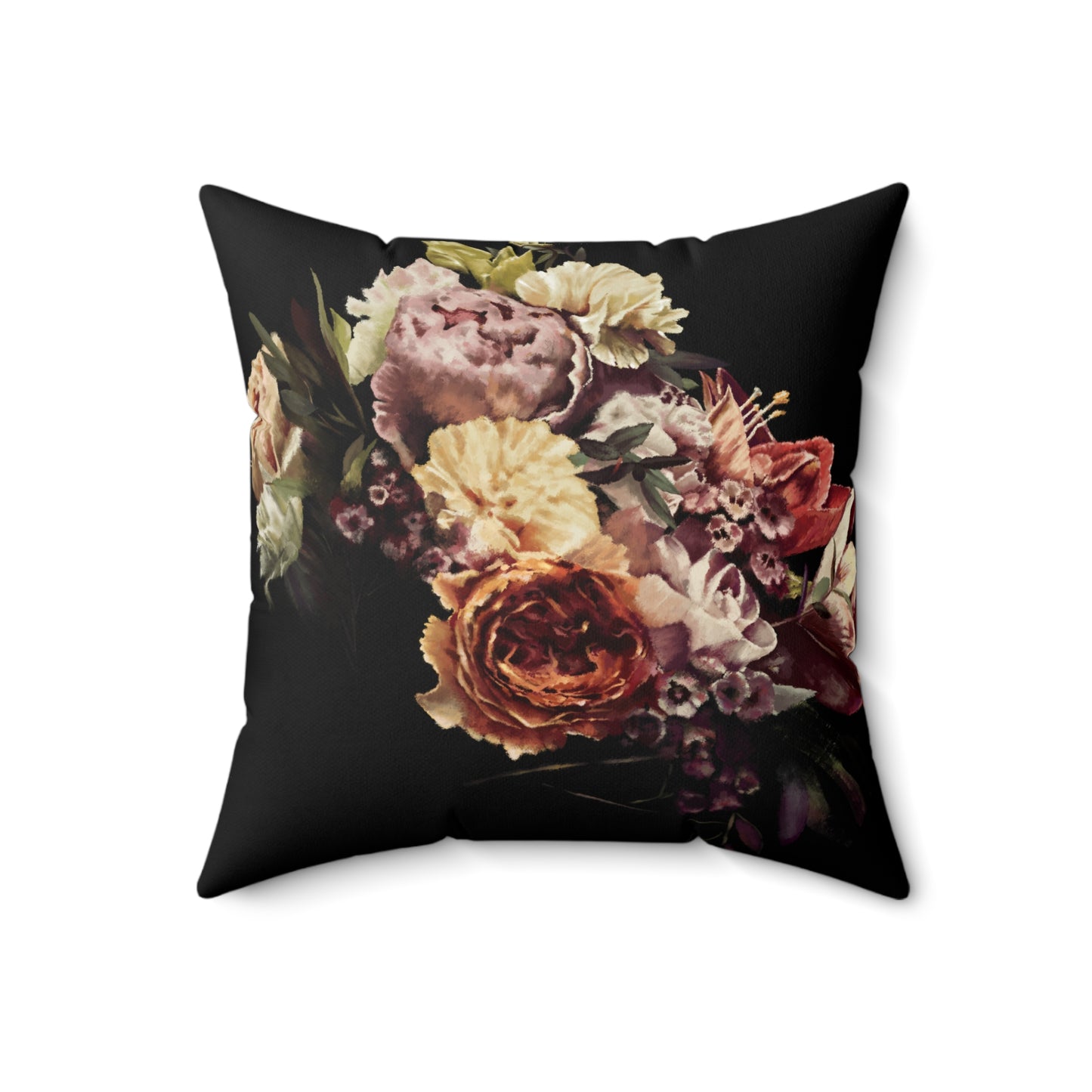 "Looking For Light" 18x18 Spun Polyester Throw Pillow