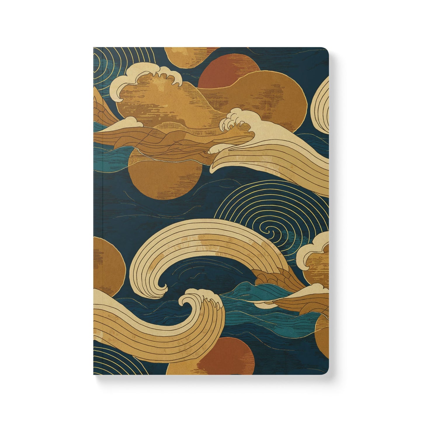 "Tempest" 5.75x8 Softcover Journal (with Inside Prints)