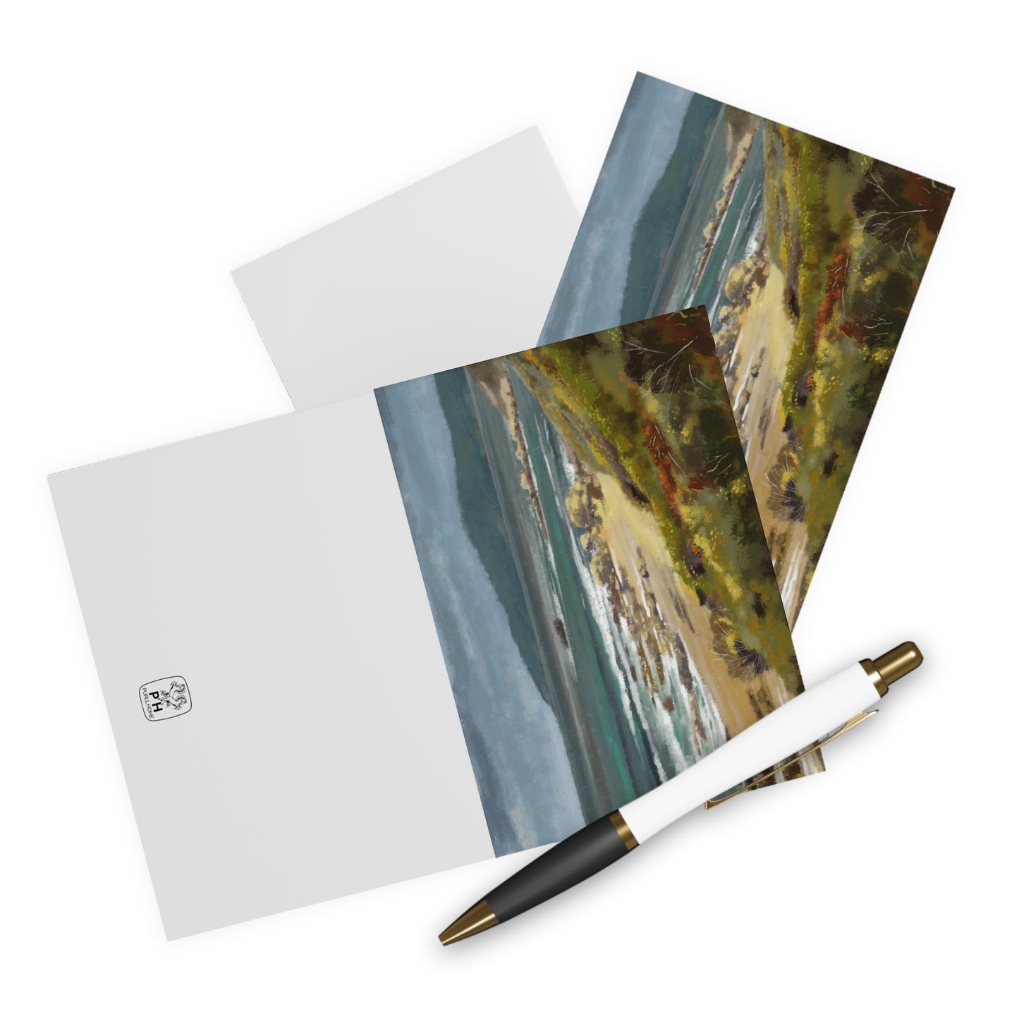 "Carmel Colors" Greeting Cards (5 Pack)