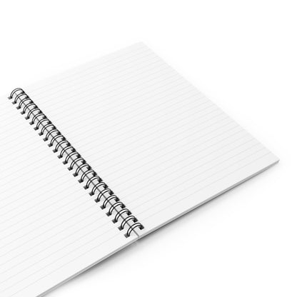 "Mid Geo"  Spiral Bound Notebook - Ruled Line.