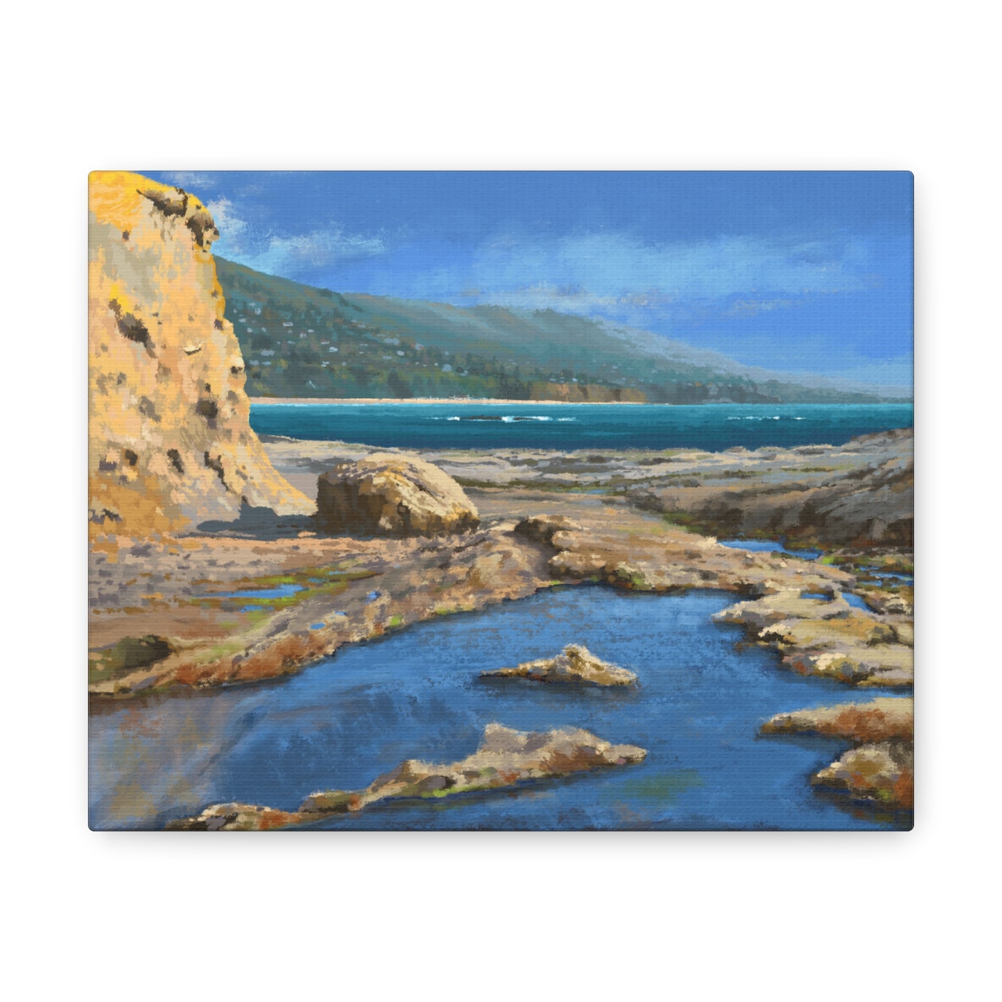 "Tide Pools" 1.25" Canvas Gallery Wrap