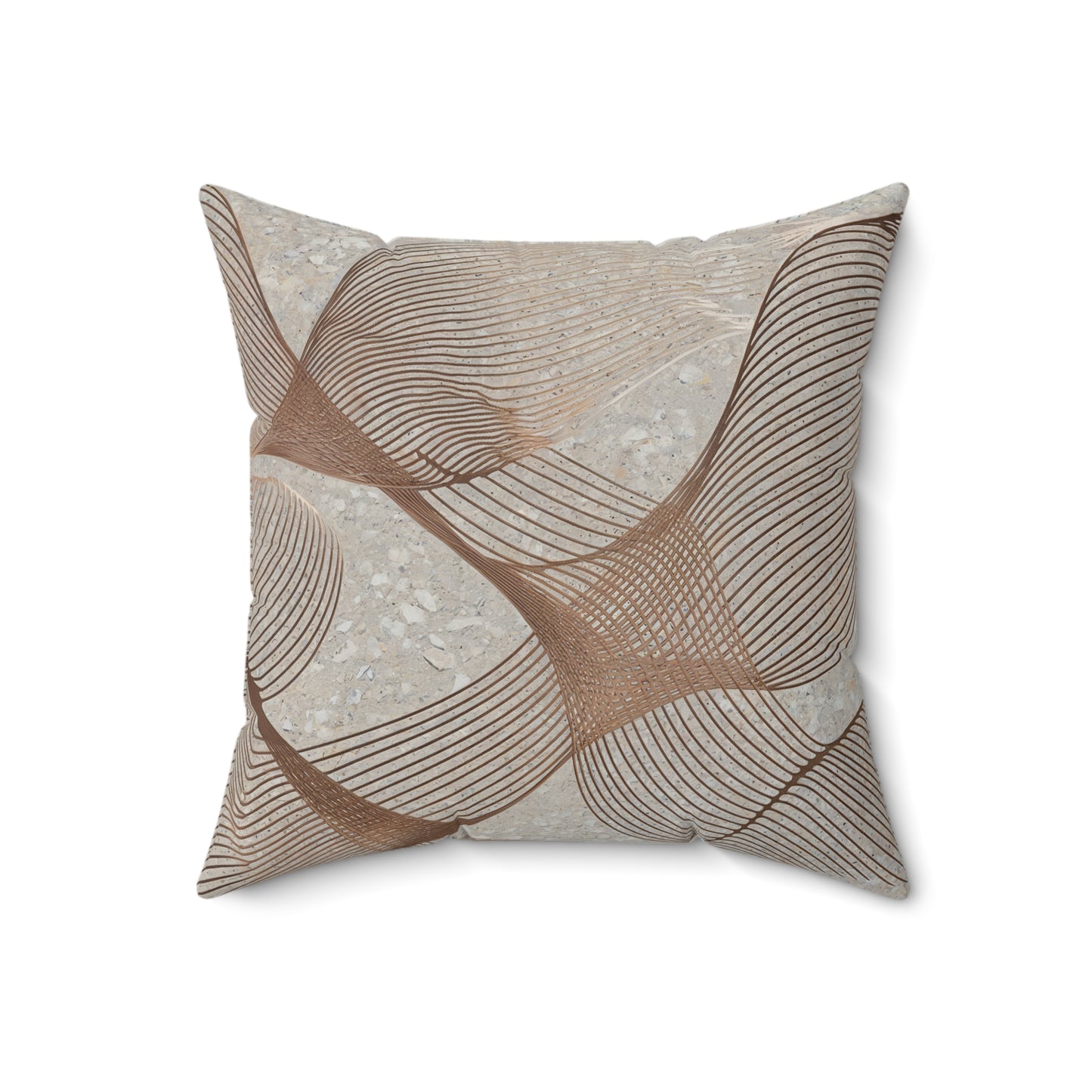 "Tumbleweed" 18x18 Spun Polyester Throw Pillow